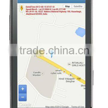 2016 Hot-sale Andriod phone mobile phone call tracker software supports google earth map