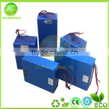 24 volt battery lifepo4 50A 60AH scooter battery 18650 Li-ion Battery Pack