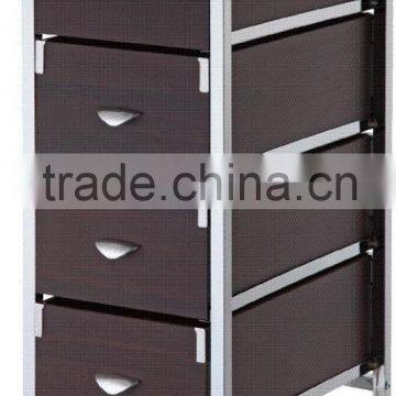 4 MDF special small drawer storage organizer rolling trolley cart