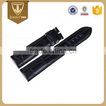 18mm Width Crocodile Leather Watch Band For Apple Watch
