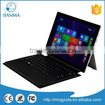 High Quality Bluetooth Keyboard Case Surface RT/Pro , leather flip cover for microsoft