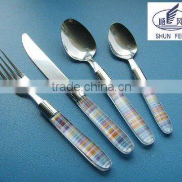 Cutlery With Plastic Handle