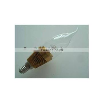 CE ROHS TUV CERTIFICATE E14 240LM 3W LED BULB