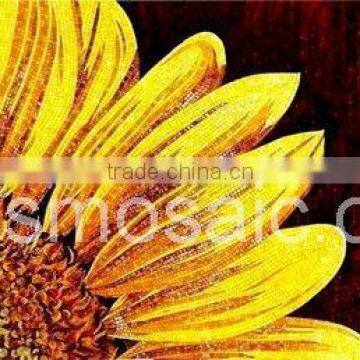 Sunflower Mosaic Pattern