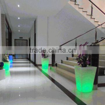 LED bonsai pot led flower pot decoration indoor color changing led light/festival decoration flower pot