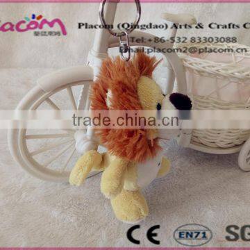 New Design Lovely Fashion High Quality Customize Promotional Gifts Plush Keychains Lions photo-2