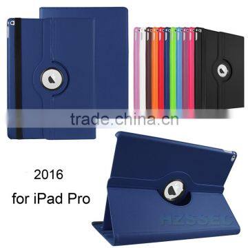 Universal Rotating Folio Case Leather 360 Rotation Stand Case Cover with Multi-angle Stand for Apple iPad Pro 12.9