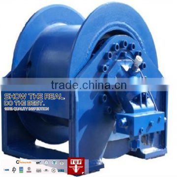 Pneumatic driven winch