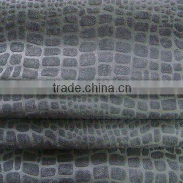 polyester embossed alova fabric