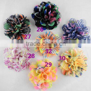 Shabby chiffon lace flower for Clothing accessories footwear accessories