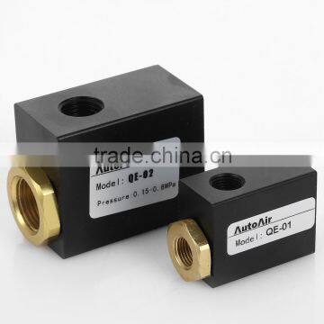 Hot sale Manufacture QE Series pneumatic quick exhaust control valve