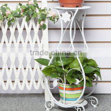 Europe style metal flower stands/ outdoor decorative flower pot stands/ flower stands