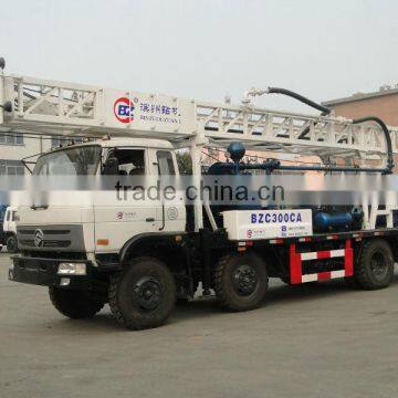 High effective drilling ability!! BZC300CA truck mounted water well drilling rig