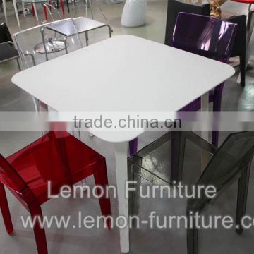 Excellent quality new coming metal dining table with bench