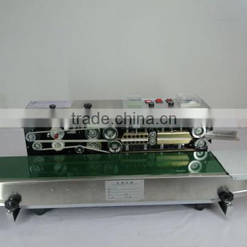 FR-900V high quality Continuous plastic bags sealing machine