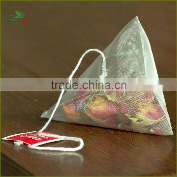 TOP SALE Simply Biodegradable Nylon Pyramid Tea Bags