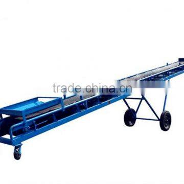 inclined mobile soil belt conveyor