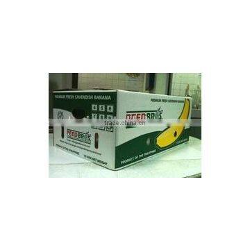 Corrugated B flute banana packaging paper box with cheap price