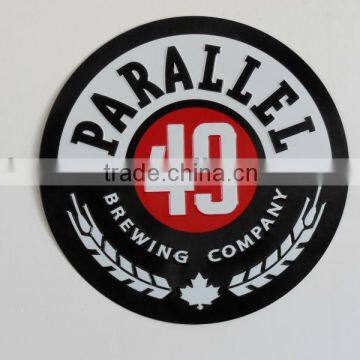 aluminum round sign embossed round metal sign 3d metal sign