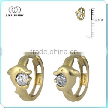 China Supplier 925 hoop earring gold plated