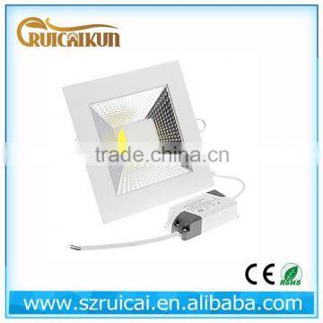 3/5/7/9/12/15/18/21W 90-100 lm/w 15w cob led downlight