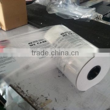 LDPE plastic bags on roll