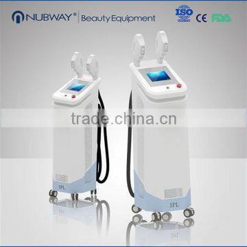 Age Spot Removal IPL SHR Laser Salon Hair Removal Machine Nubway Beauty Device 2.6MHZ