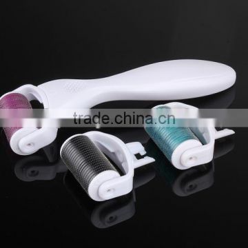 Micro needle therapy 1200 pins stainless body derma roller/ microneedle dermaroller