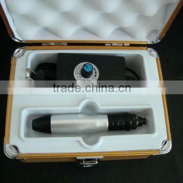 Skin whiten/pigment removal 0.25-2.0mm adjustable electric microneedle skin derma roller - EL012