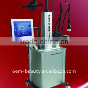 Rf Cavitation Machine Vacuum+cavitation+rf +liposuction+Rotating Fat+video Control System Ultrasound Fat Loss Equipment 2mhz