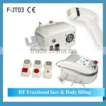 Body lifting Facial Fractional RFmicro needle, radio frequency beauty machine from China -F-TJ03