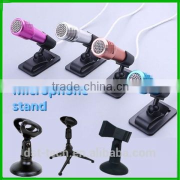 Wholesale price mini microphone stand desktop stand microphone table stand