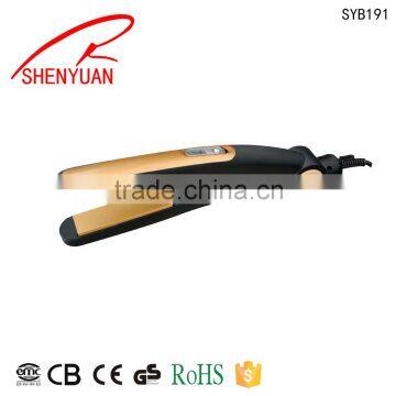 Ceramic new design LED Temperature Display hair straightener