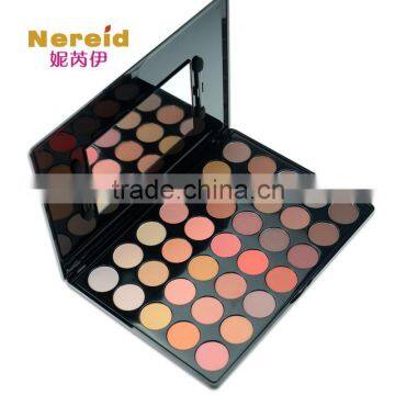 Waterproof 35 color eyeshadow palette with Private label