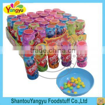 Halal fruity taste crispy sugar coated soft candy