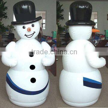 inflatable snow man, inflatable decoration, inflatable toy, inflatable model, inflatable display, christmas decoration