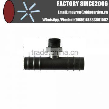 PVC tube male Tee connector Dn25