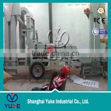 5 tph Mobile type sesame cleaning machine for sale