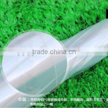 Transparent PVC Pet Dog Umbrella photo-2