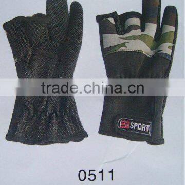 polyester fishing glove