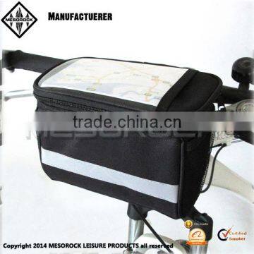 Waterproof Reflective Bicycle Front Bag Cycling Basket Handlebar Bag Bike Handlebar Bag