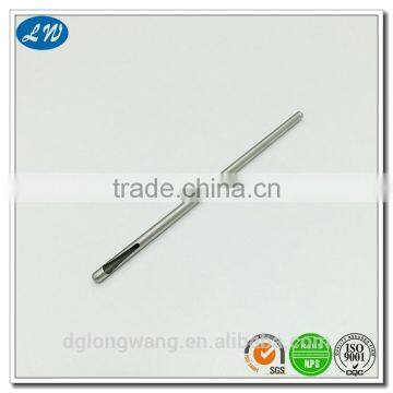 2015 custom cnc machining steel shaft with zinc plated for medical equipement