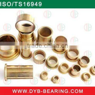 PTFE-Lubricated SAE 841 Bronze Flanged Bearing