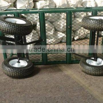 600KG Heavy Duty Garden Wagon Cart With Big Turf Wheels photo-3