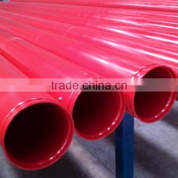 Red and Hot-Dipped Galvanized welded and seamless Steel PIpe for Fire protection use