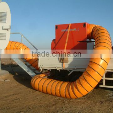 PVC hot air pipe