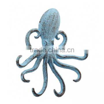 Cast Iron Octopus Decorative Wall Hook