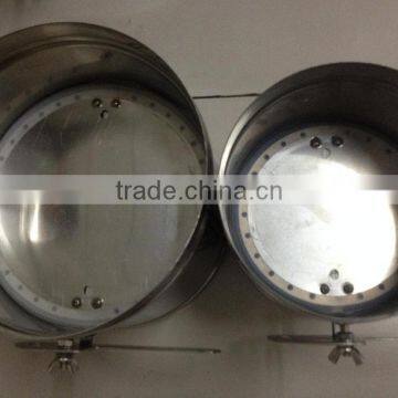 Round Single Blade Volume Control Damper