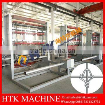 HTK Full Automatic Hinged Joint Fixed Knot Grassland Fence Machine photo-4