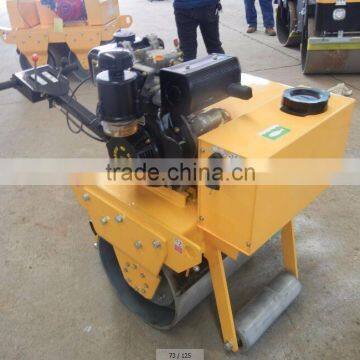 Popular Selling 325KG Walk Behind Road Roller RS600 Single Drum Steel Roller photo-4